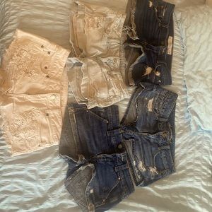 5 shorts (American eagle/Abercrombie/Daytrip)